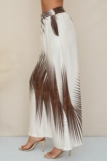 Milio Milano - Sun Burst Print Pants With Pockets