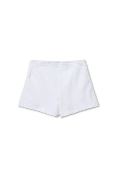 perfectwhitetee - Bari French Terry Pull On Sweat Short