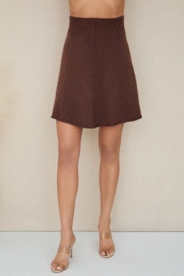 Milio Milano - Sweater Knit Mini Skirt