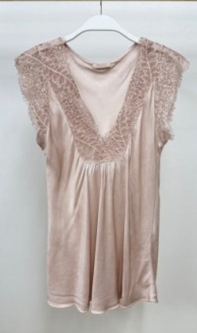 Milio Milano - Silky Lace Sleeveless Top