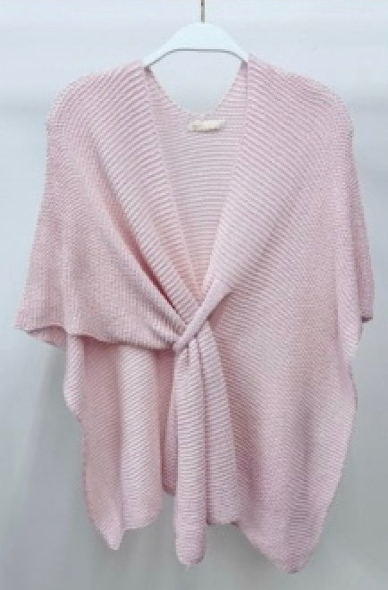 Milio Milano - Knit Front Wrap Shawl