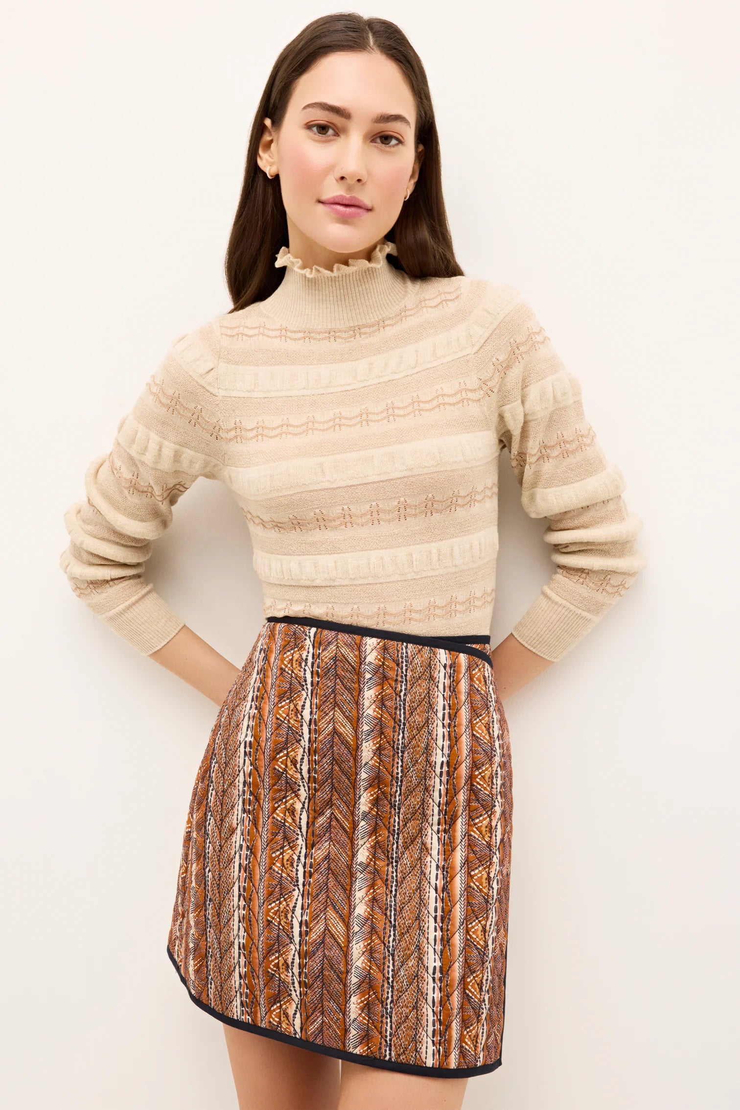 Marie Oliver - Buff Adison Top