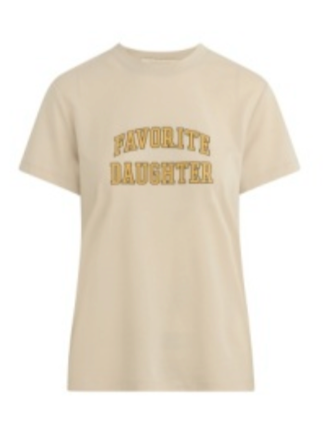 Favorite Daughter - Stone/Dijon Collegiate Classic Tee