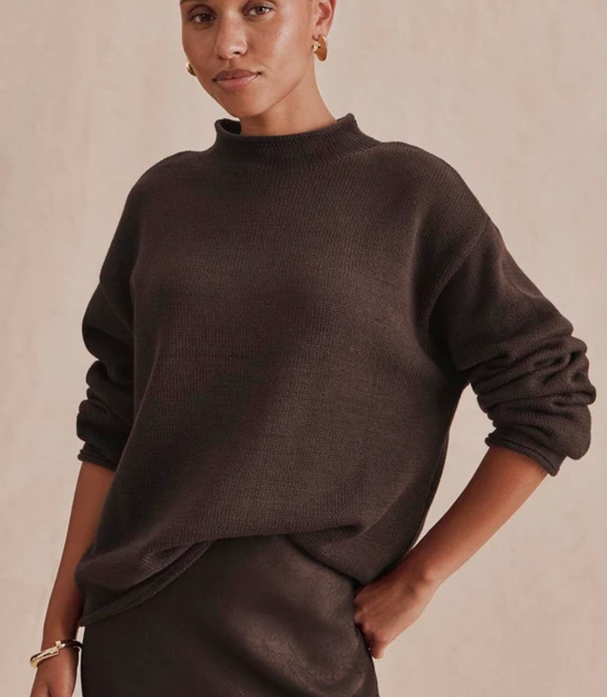 Splendid - Elsie Roll Neck Sweater