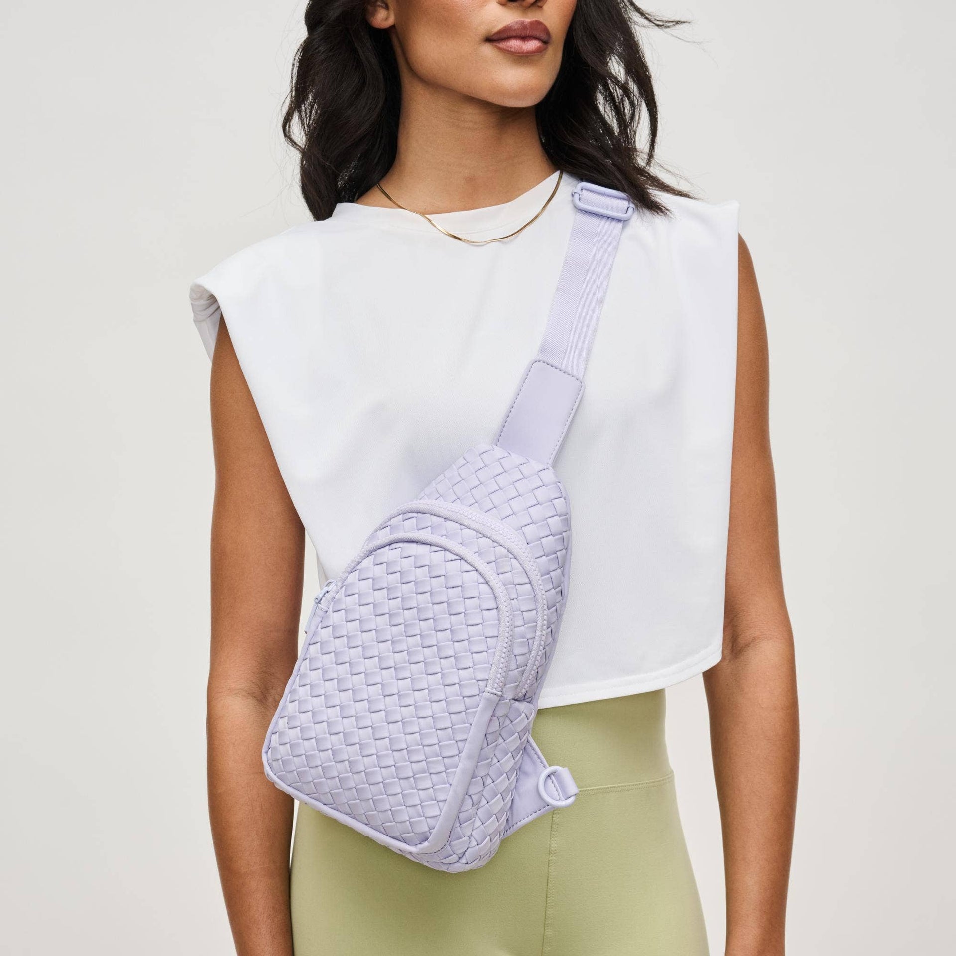 Beyond The Horizon - Woven Neoprene Sling Backpack