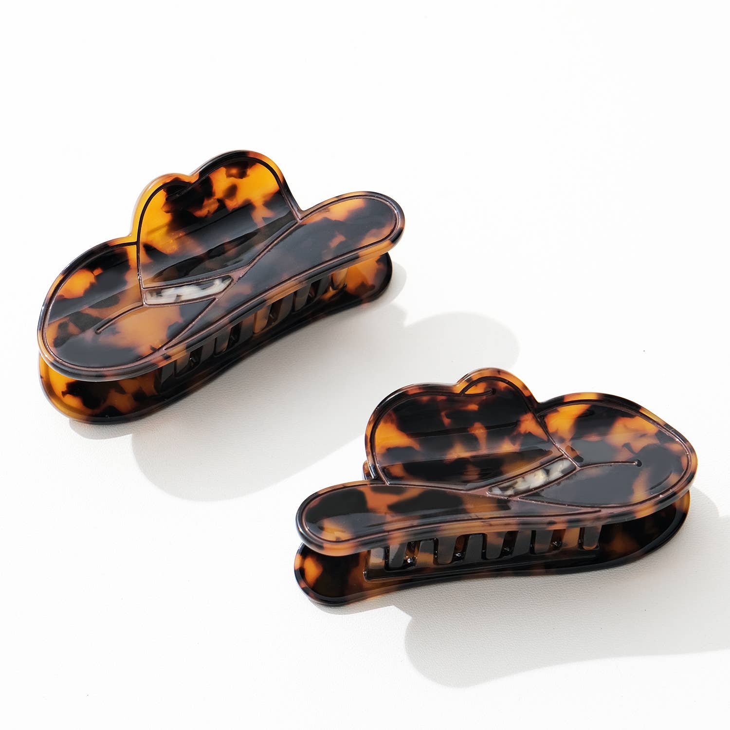 Hair- Cowboy Hat Claw Clip - Medium