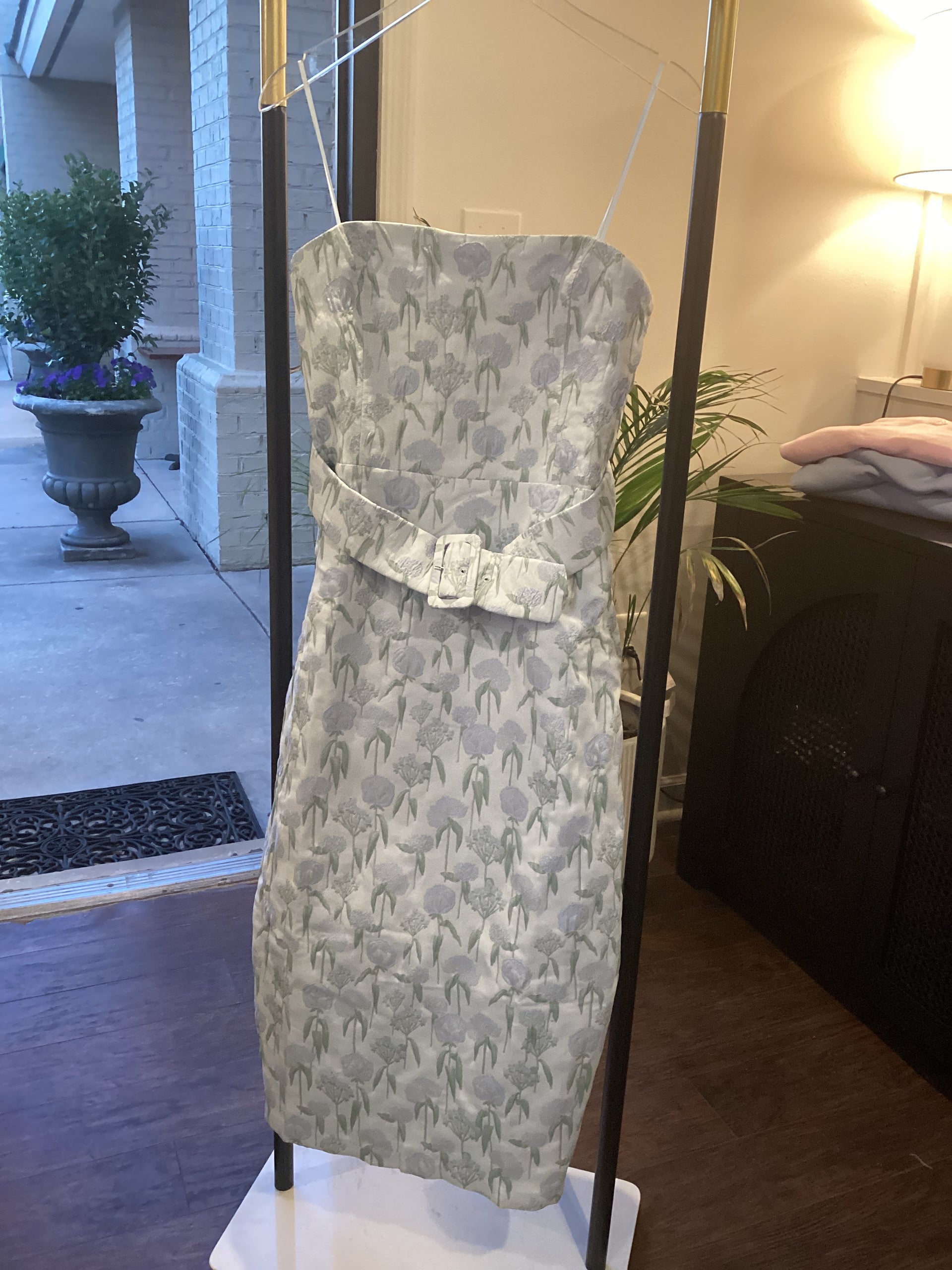 Amanda Uprichard - Fae Midi Dress - Flores Brocade