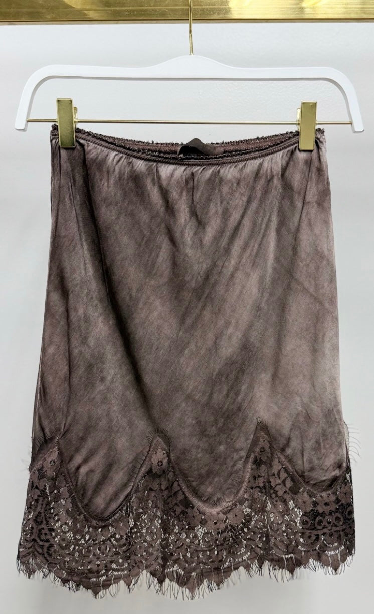 Milio Milano - Lace Hem Mini Skirtmil