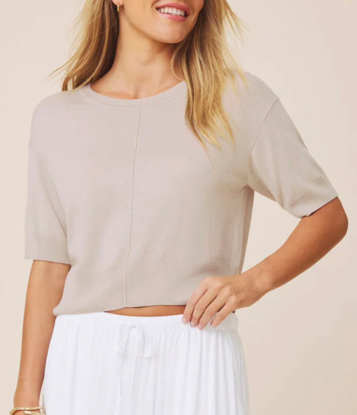 Splendid - Erica Short Sleeve Sweater